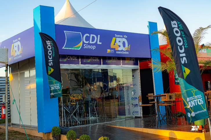CDL Sinop oferece serviços gratuitos ao público durante a Exponorte 2025