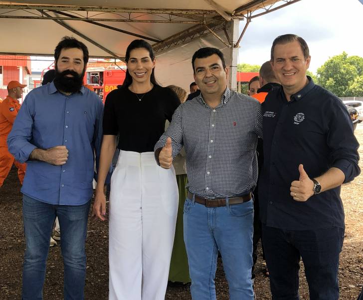 CDL Sinop prestigia entrega de câmeras ao município e veículos e equipamentos aos Bombeiros