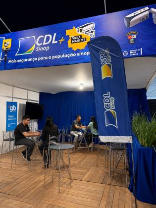 CDL Sinop oferece serviços gratuitos à população durante a Exponorte 2026