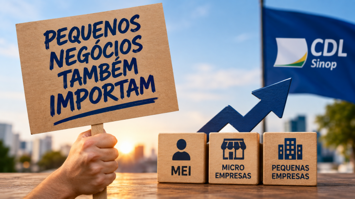 CDL Sinop manifesta apoio à CNDL e defende atualização dos limites do Simples Nacional